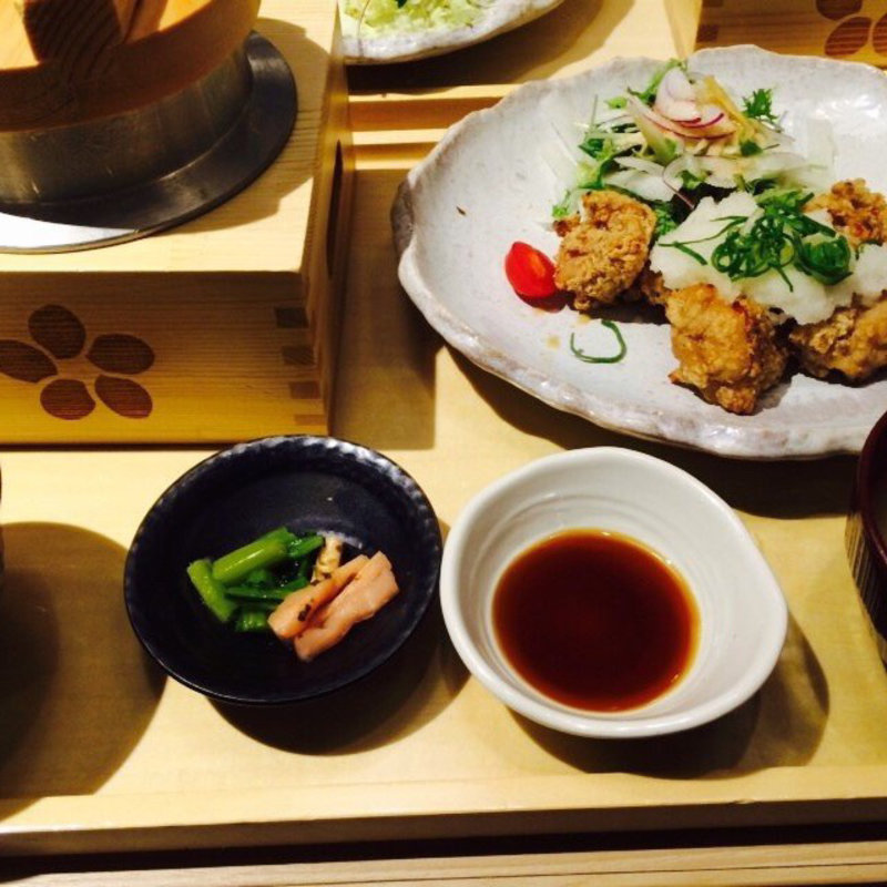 唐揚げ定食(楽膳 草津店 )