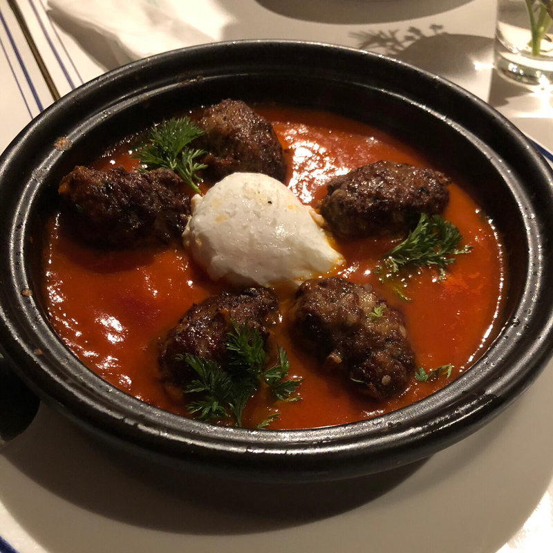 ラム肉とミートボールと卵のタジン鍋(CAFE GITANE )