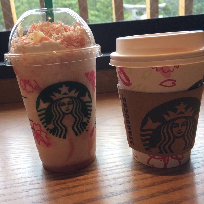 さくらフラペチーノ(スターバックス コーヒー 出雲大社店 （STARBUCKS COFFEE）)