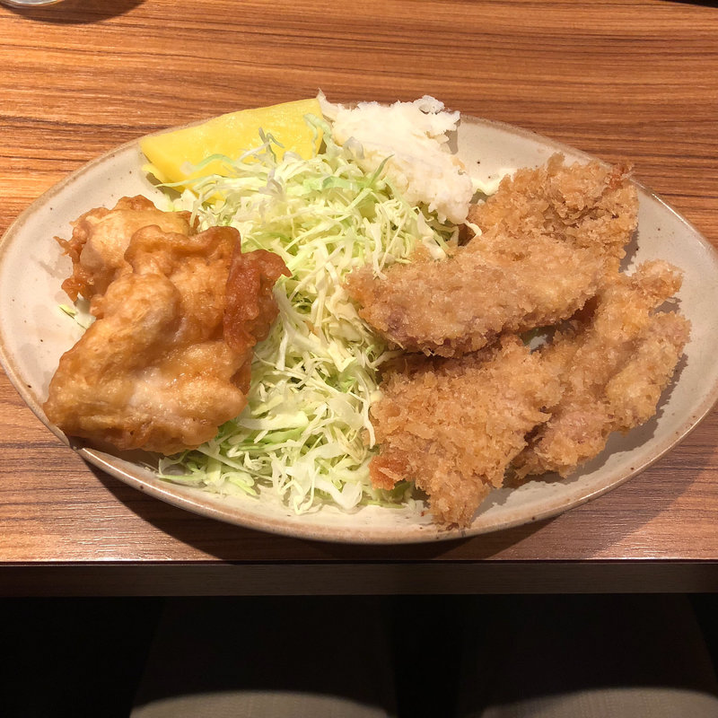 ヒレカツランチ(串揚処 串竹)