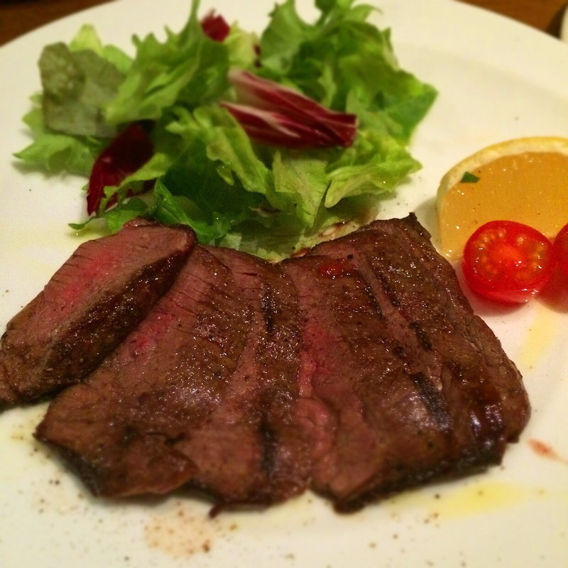 ステーキ(ビストロ・ダ・アンジュ)