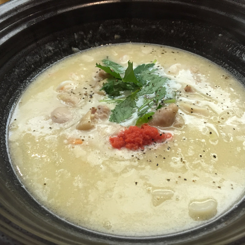 明太子クリームうどん(北新地本通り つるとんたん 琴しょう楼)