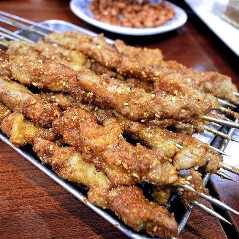 烤羊肉串（ラム肉串焼き）(アリヤ 清真美食 池袋店)