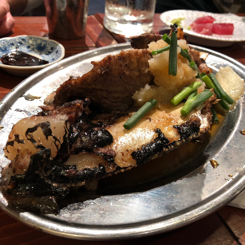 まぐろカマ塩焼き(まぐろやナポレオン)