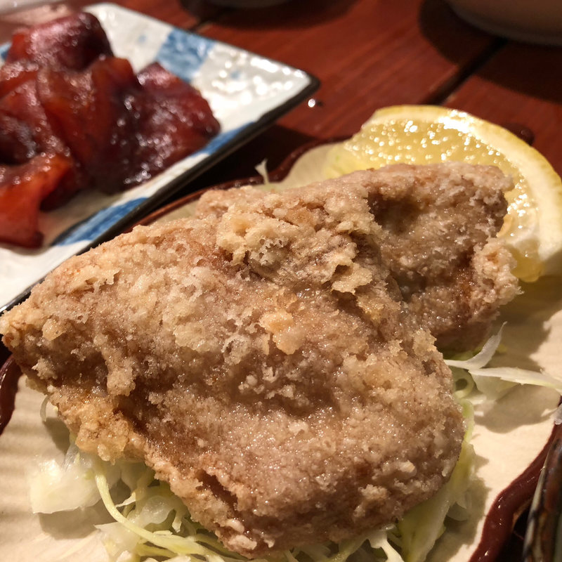 まぐろ竜田揚げ(まぐろやナポレオン)