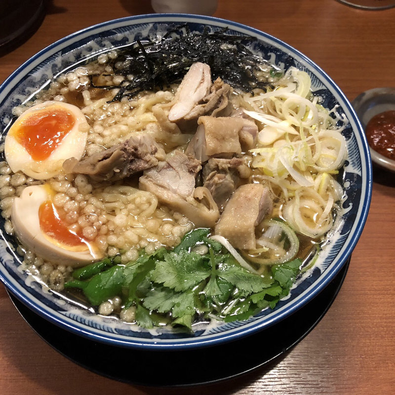 山形鳥中華そば（生七味付き）(烈火 本店)