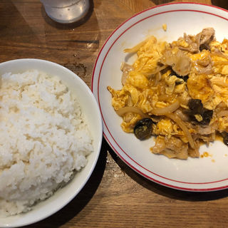 木耳玉子定食(中華屋 啓ちゃん(チュウカヤケイチャン))