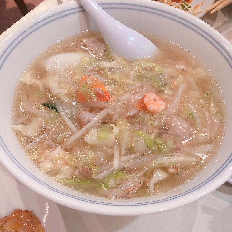 チャンポン(三宮一貫楼 本店(名物豚まん))