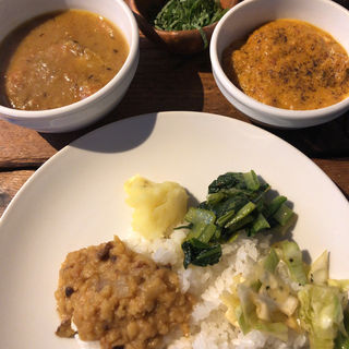 選べる2種のカレーランチ(スパイスカフェ （SPICE Cafe）)
