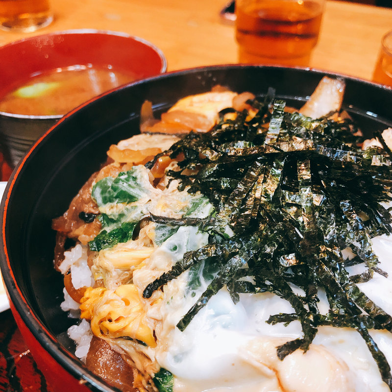 牛とじ丼(すぎ栄 （すぎえい）)