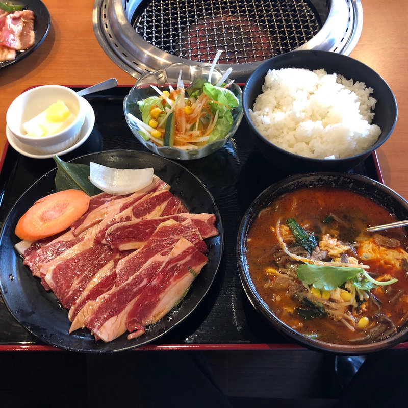 ファミリーカルビSPランチ(安楽亭 和泉多摩川店)