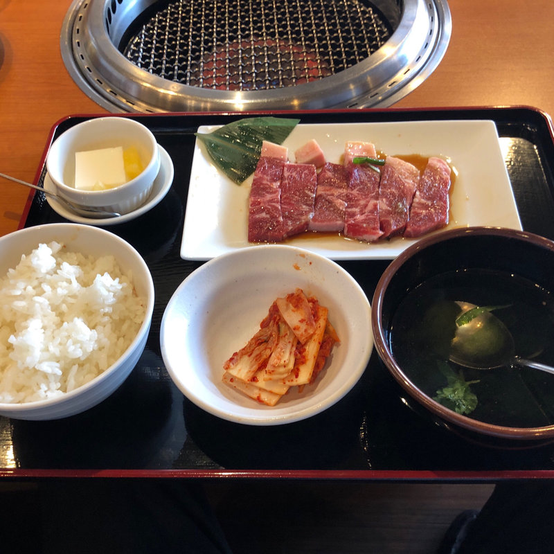 やわらかミスジランチ(安楽亭 和泉多摩川店)