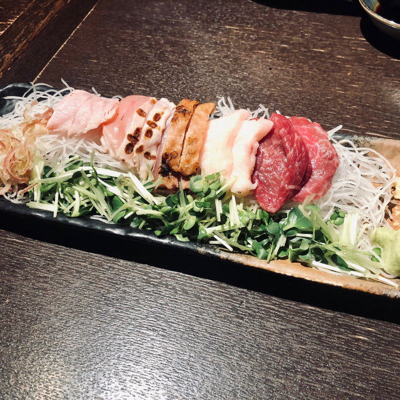 天草大王のたたき盛り合せ(あまくさ HANARE)