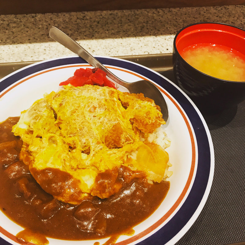 カレーかつ丼(名代 富士そば 綾瀬店)