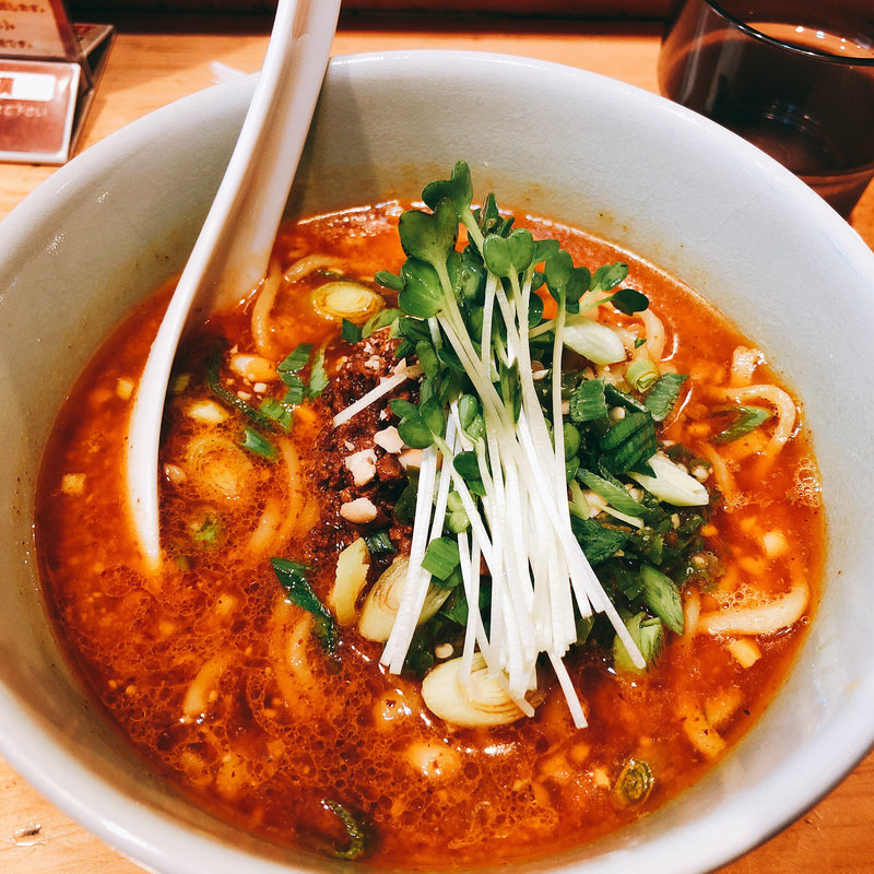 激辛坦々麺(担々麺 辣椒漢（らしょうはん） 駒込店)