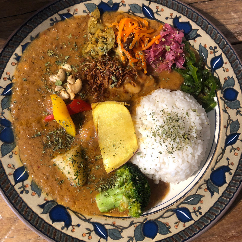 スパイシーチキンカレー(Mikazuki curry SAMURAI. 下北沢店)