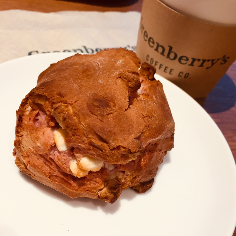 クランベリー&ホワイトチョコ(グリーンベリーズコーヒー 蒲生四丁目店)