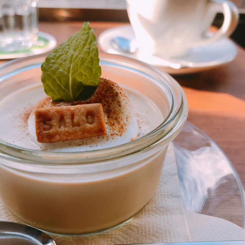 ほうじ茶プリン(breath cafe)