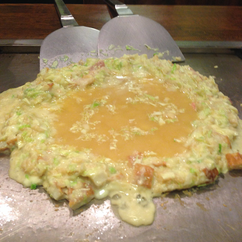 たぬきのオリジナル米粉(感激たぬき 心斎橋店)