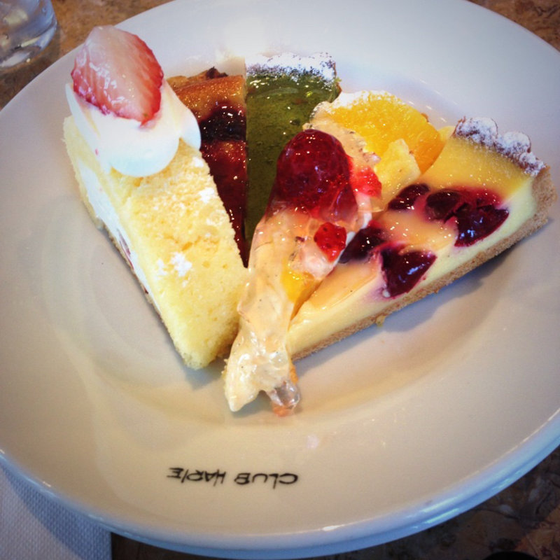 ケーキ(CLUB HARIE 森山玻璃絵館)
