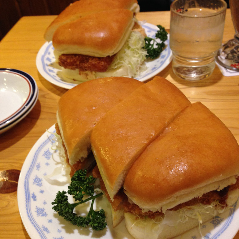 カツサンド(コメダ珈琲店 天神橋筋６丁目店)