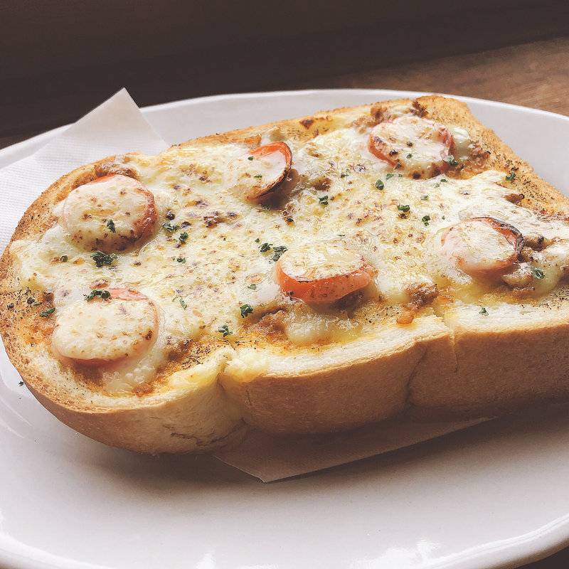 キーマトースト(karo 馥郁焙煎工房 )