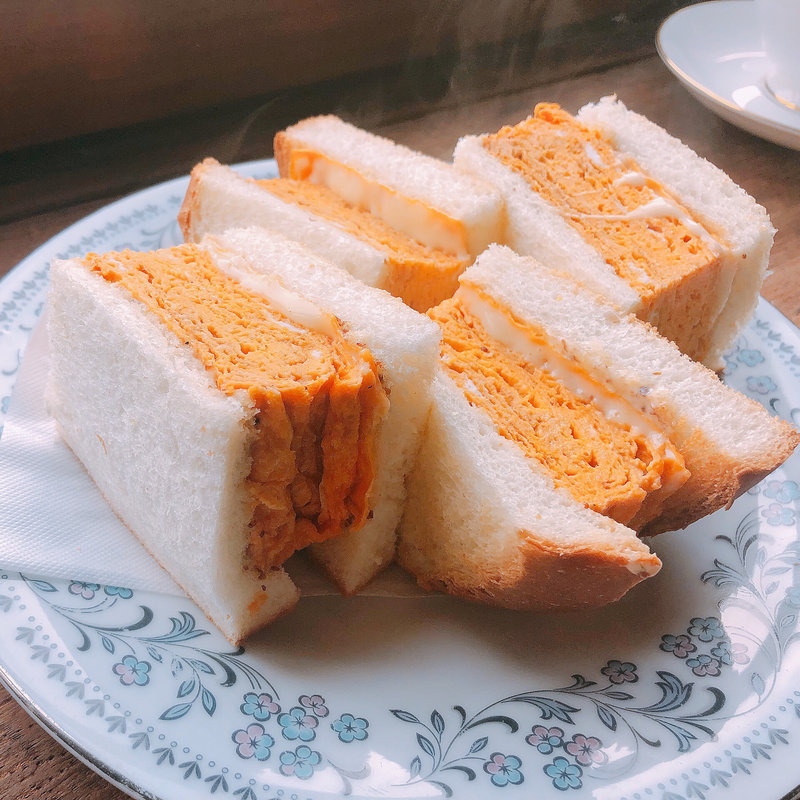 ダブル卵トーストサンド(karo 馥郁焙煎工房 )