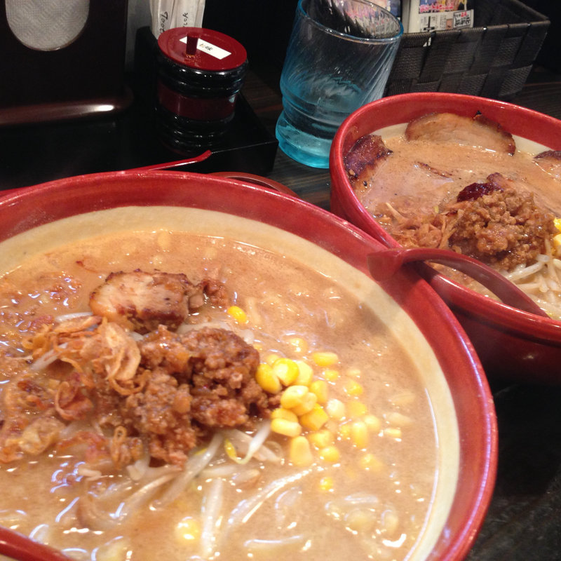 北海道百年味噌超バターコーン(麺乃國＋ 西天満店)