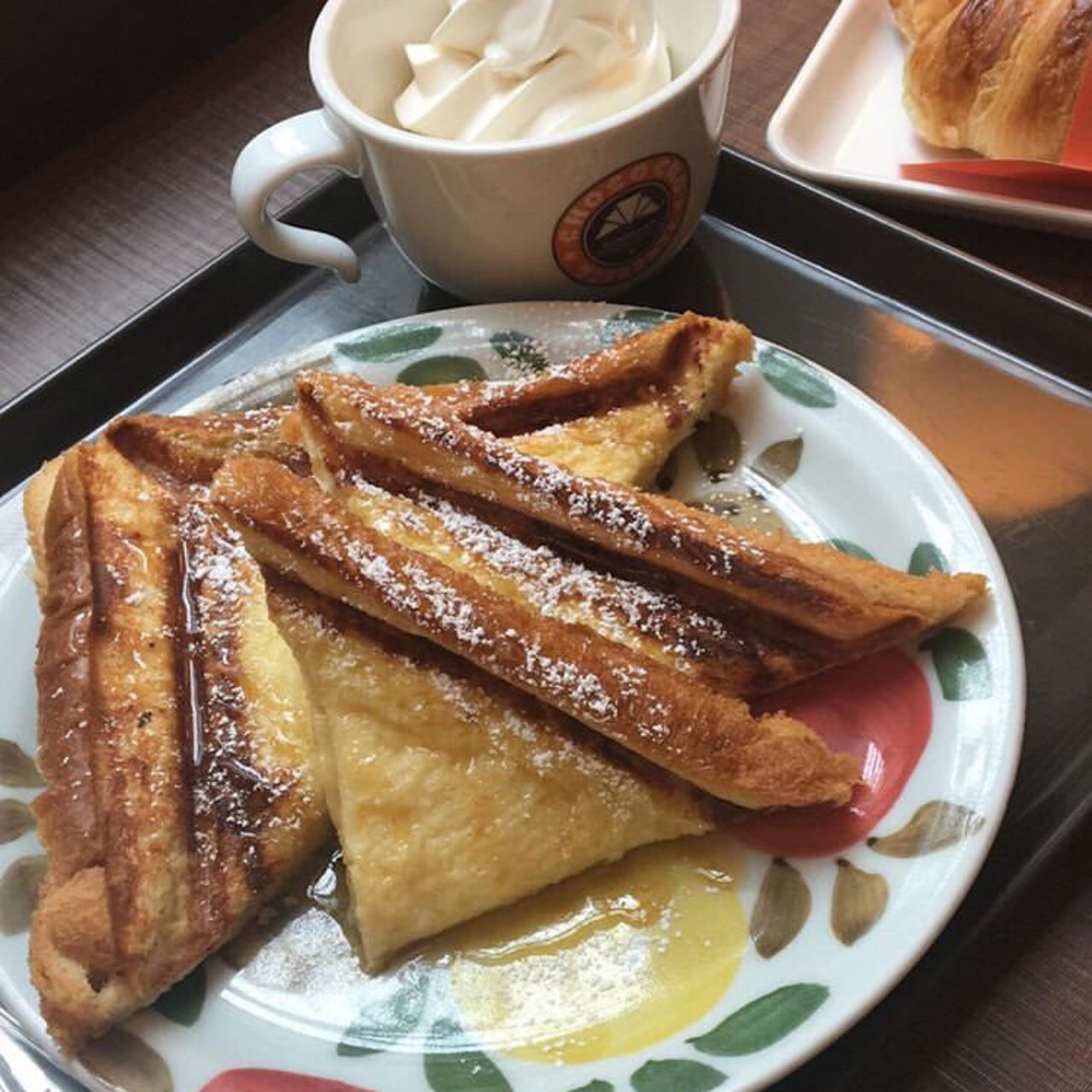 できたてフレンチトースト(サンマルク・カフェ 南海なんば駅店 )の口コミ一覧 | おいしい一皿が集まるグルメコミュニティサービス「SARAH」