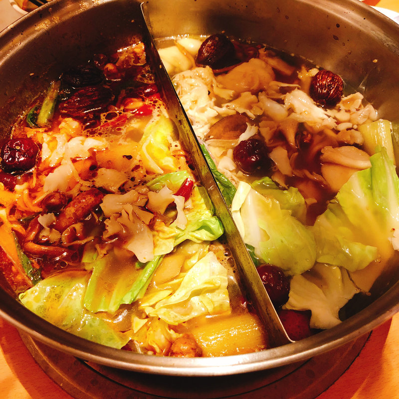 火鍋(薬膳火鍋専門店 天香回味 銀座中央通り店)