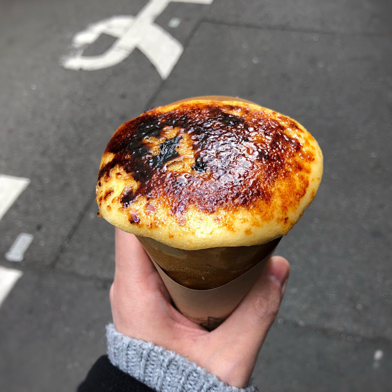 クリームブリュレクレープ(Crepeあまのじゃく)