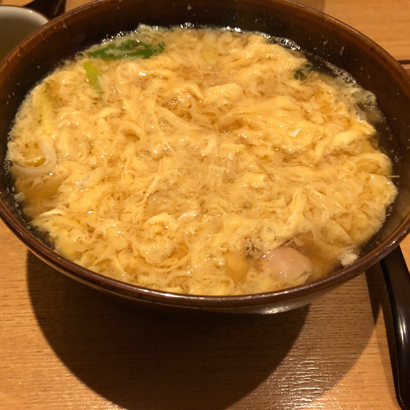 親子なんば うどん(京うどん 生蕎麦 岡北（おかきた）)