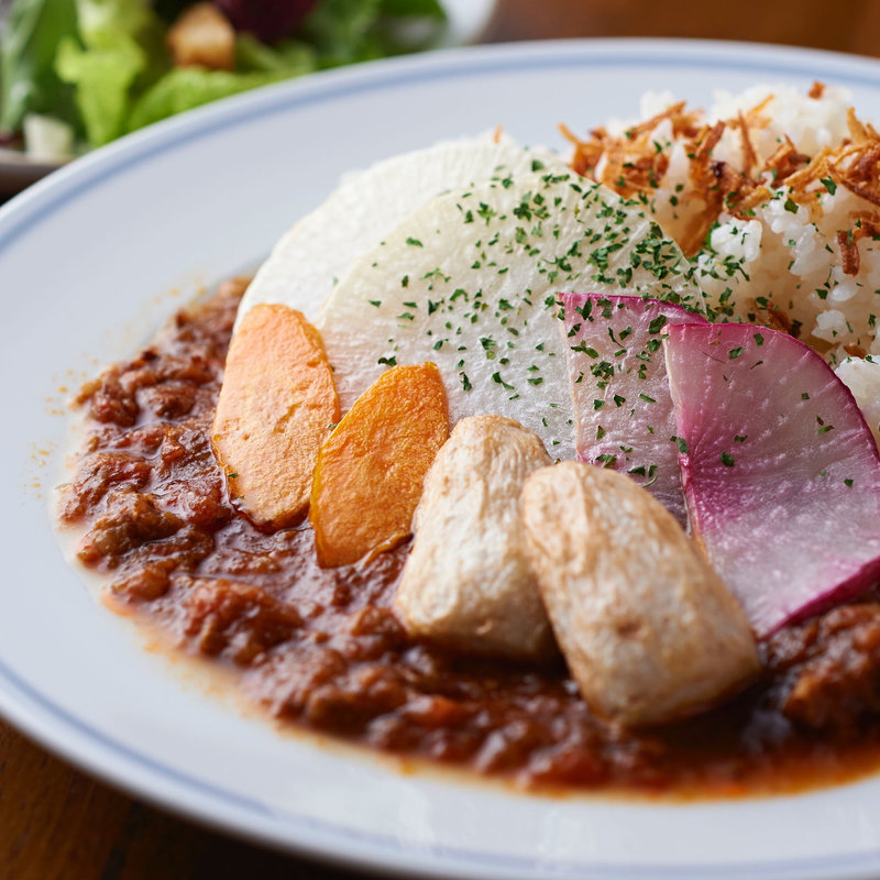 鎌倉野菜のビーフカレー(フジサワガレージ)