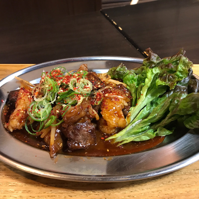 肉タレ屋スタミナ定食(浪花焼肉 肉タレ屋)