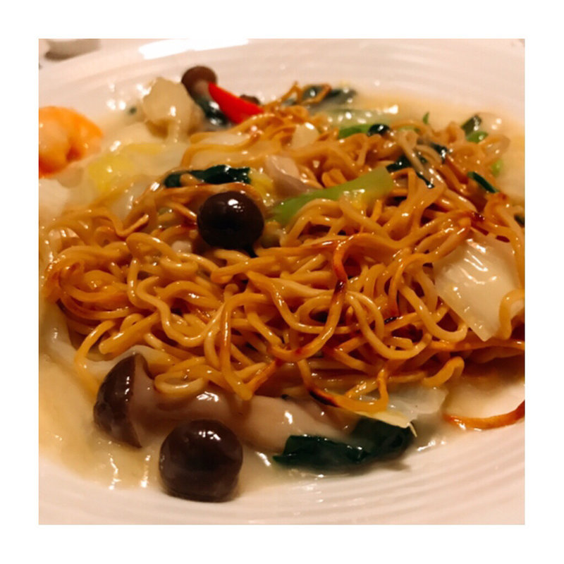 海鮮焼きそば(中国料理 礼華 青鸞居)