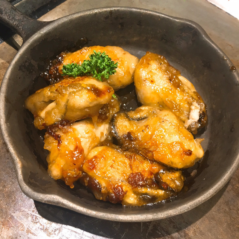 牡蠣バター焼き(お好み焼きゆかり富国ビル店)