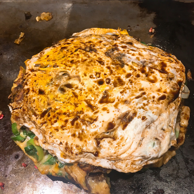 ねぎ焼き(お好み焼きゆかり富国ビル店)