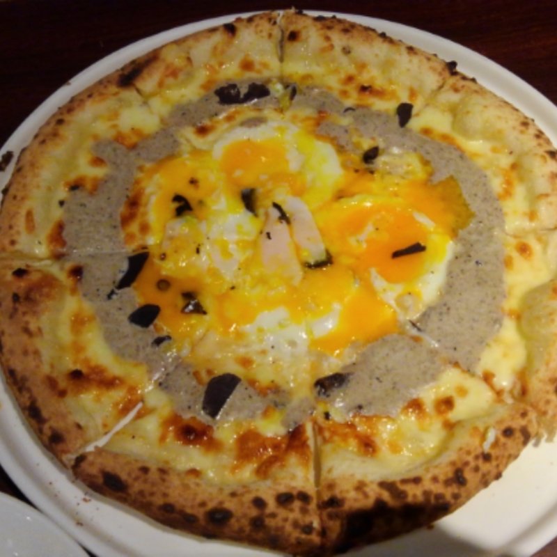 ボルチーキ茸とトリュフのビスマルク(俺のイタリアンJAZZ)