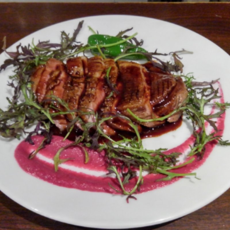 鴨胸肉のロースト(俺のイタリアンJAZZ)