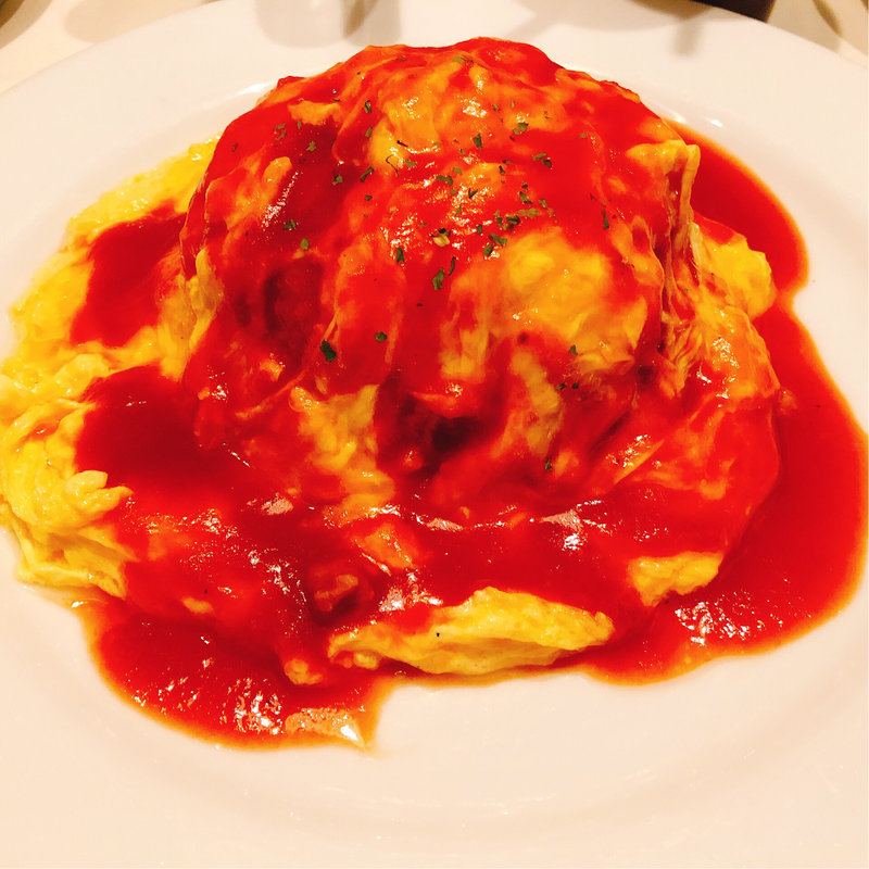 オムライス（チキントマトソース）(Le Cafe RETRO)