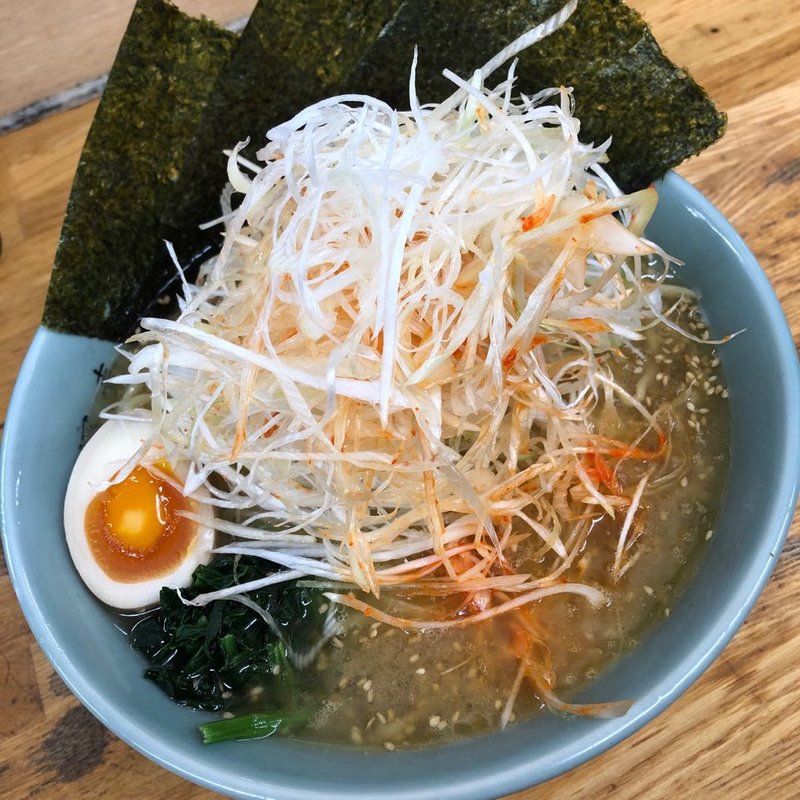 ネギラーメン 中盛り(濱壱家 高津 （ハマイチヤ）)