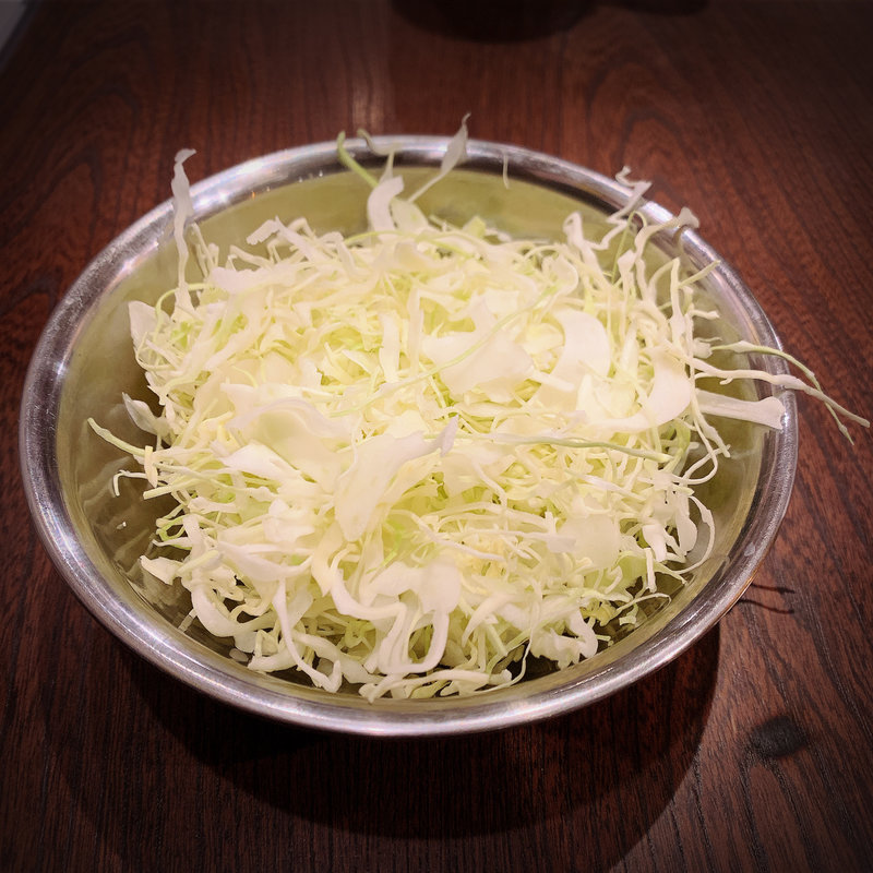 お通し(炭火焼鳥研究所 中目黒店)