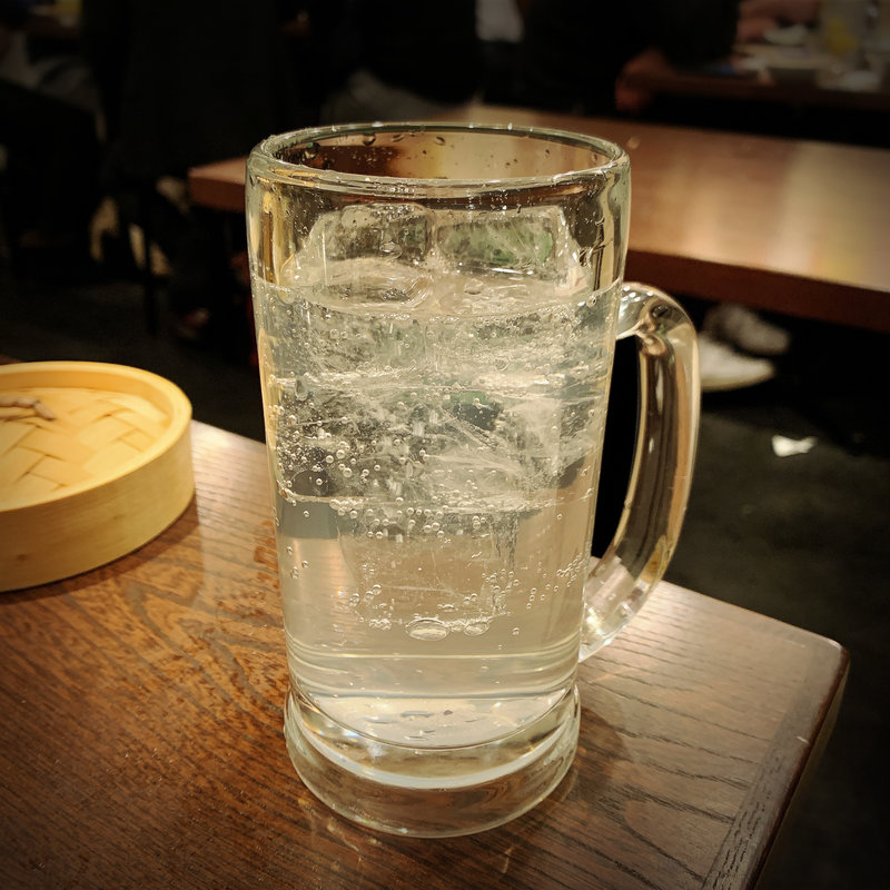 レモンサワー(炭火焼鳥研究所 中目黒店)