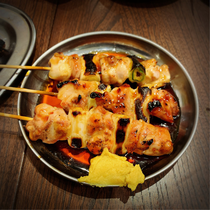 ねぎま(炭火焼鳥研究所 中目黒店)