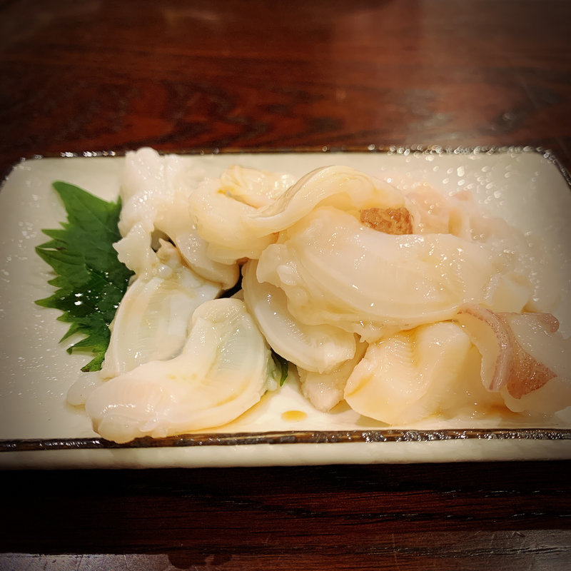 たこの刺身( 灼味噌らーめん 八堂八（やどや）)