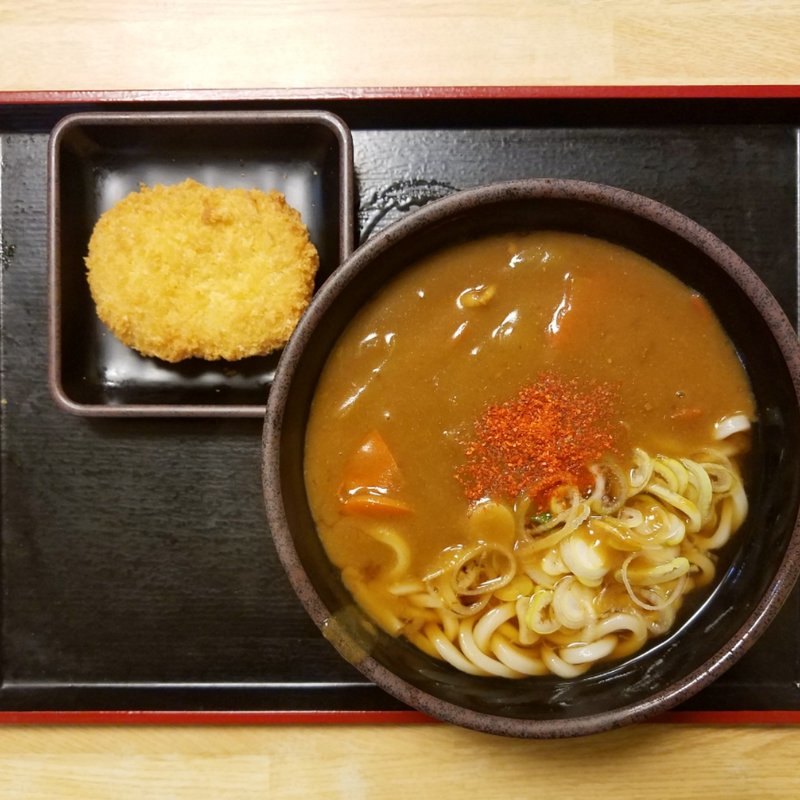 カレーうどん(ゆで太郎 六番町店 （ゆでたろう）)