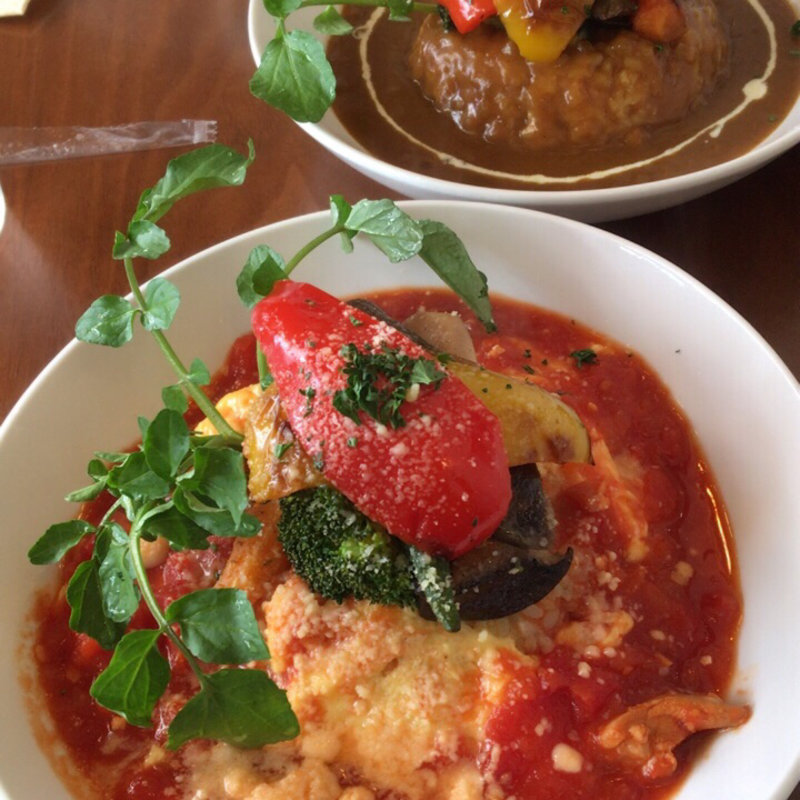 C SET　オムライス(くまもり食堂 （CUMAMORI CAFE）)