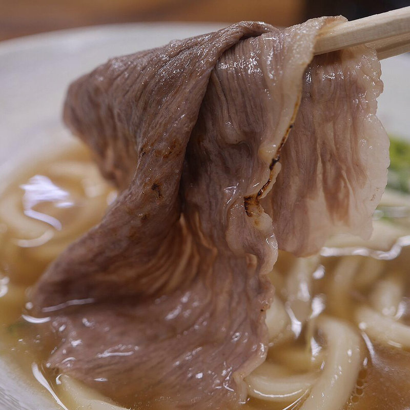 極上の肉うどん(うどん蔵ふじたや)