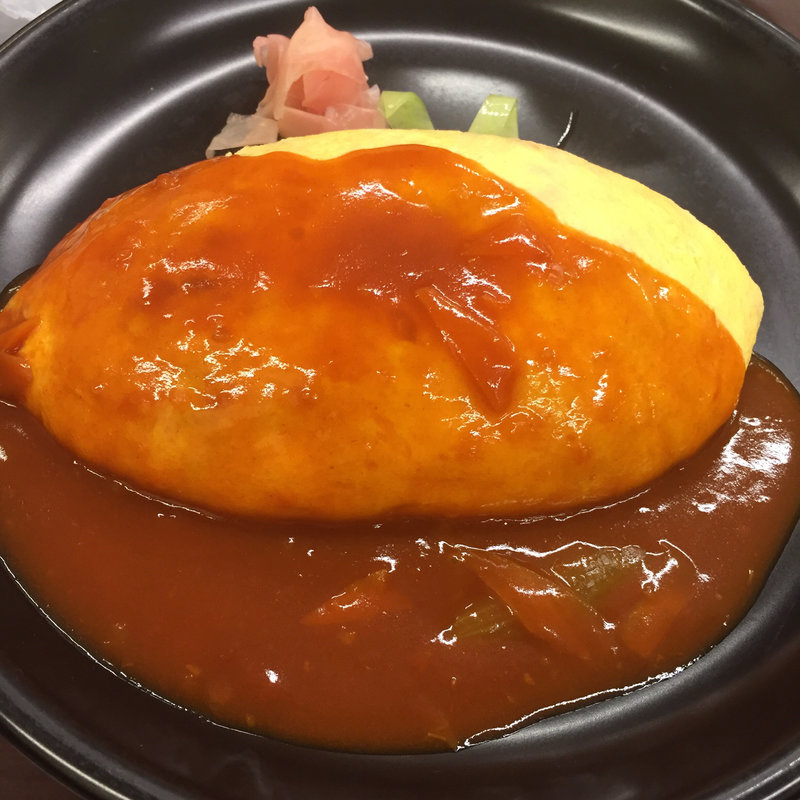 チキンオムライス(北極星 天保山店)