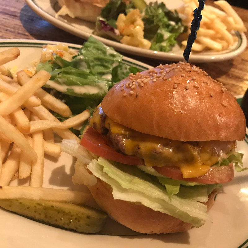 ハンバーガー(ボ・タンバリンカフェ)